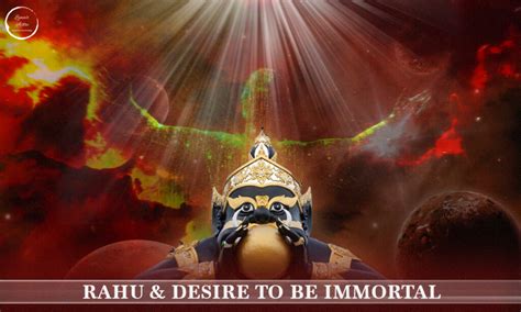  “Rahu: A Celestial Being Consumed by Desire!”